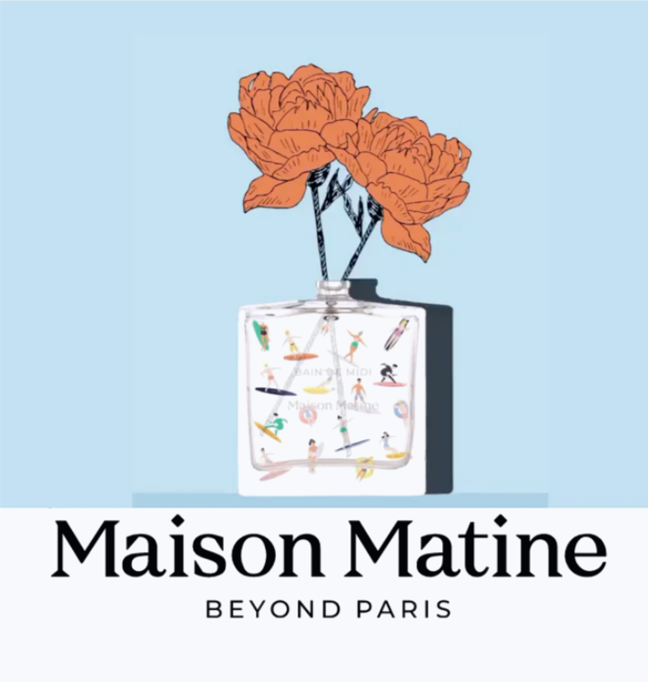 Niche perfume Maison Matine at INDIEHOUSE modern fragrances Atlanta