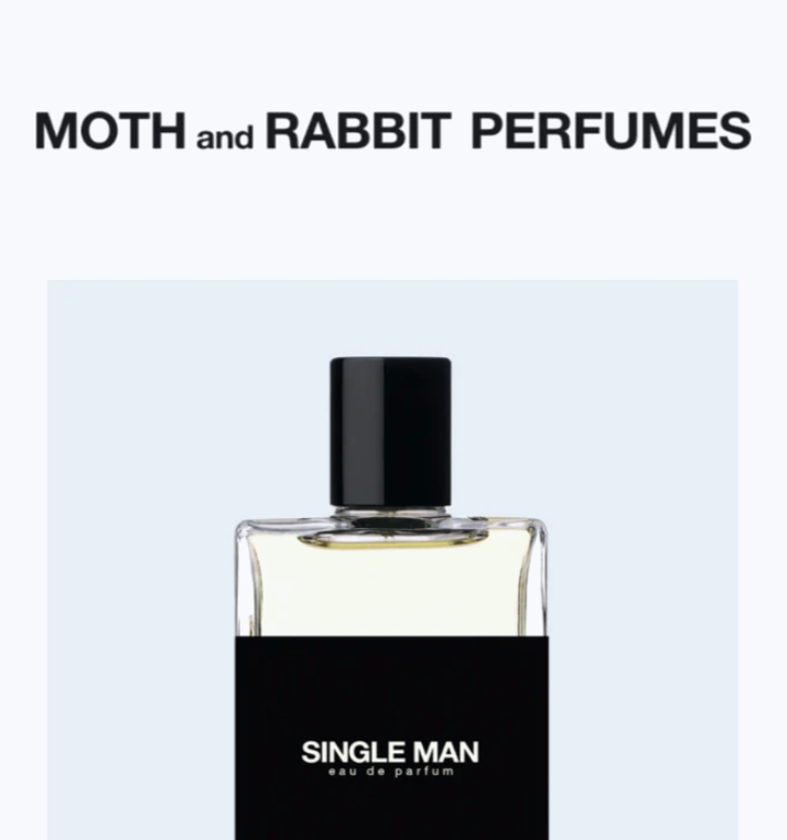 Moth and Rabbit Niche Perfume in Atlanta at INDIEHOUSE modern fragrances 