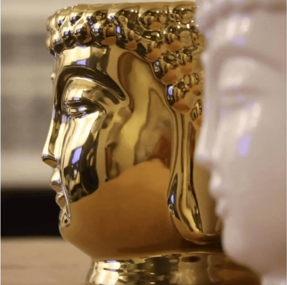 Metallic Gold Buddha