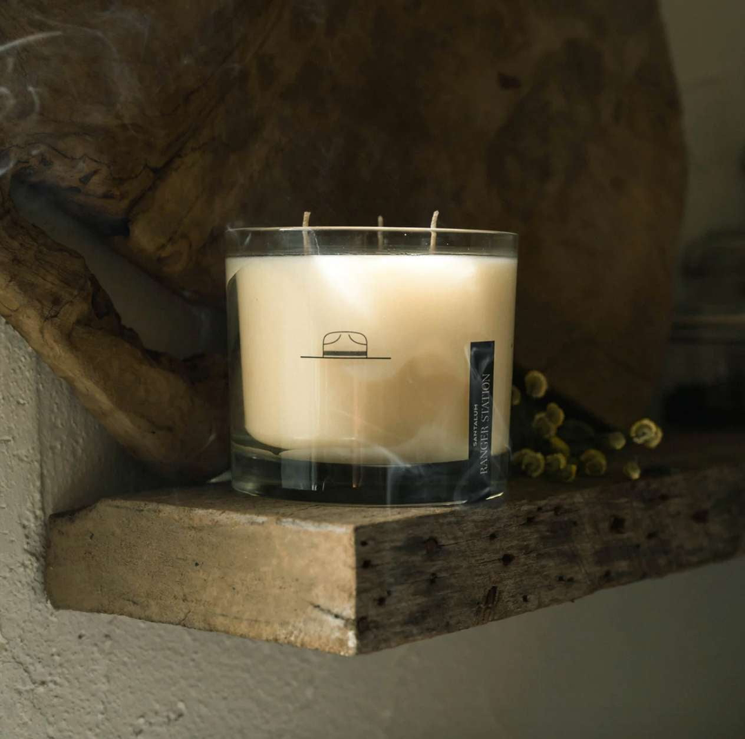 SANTALUM MAMMOTH CANDLE - RANGER STATION - INDIEHOUSE modern fragrances