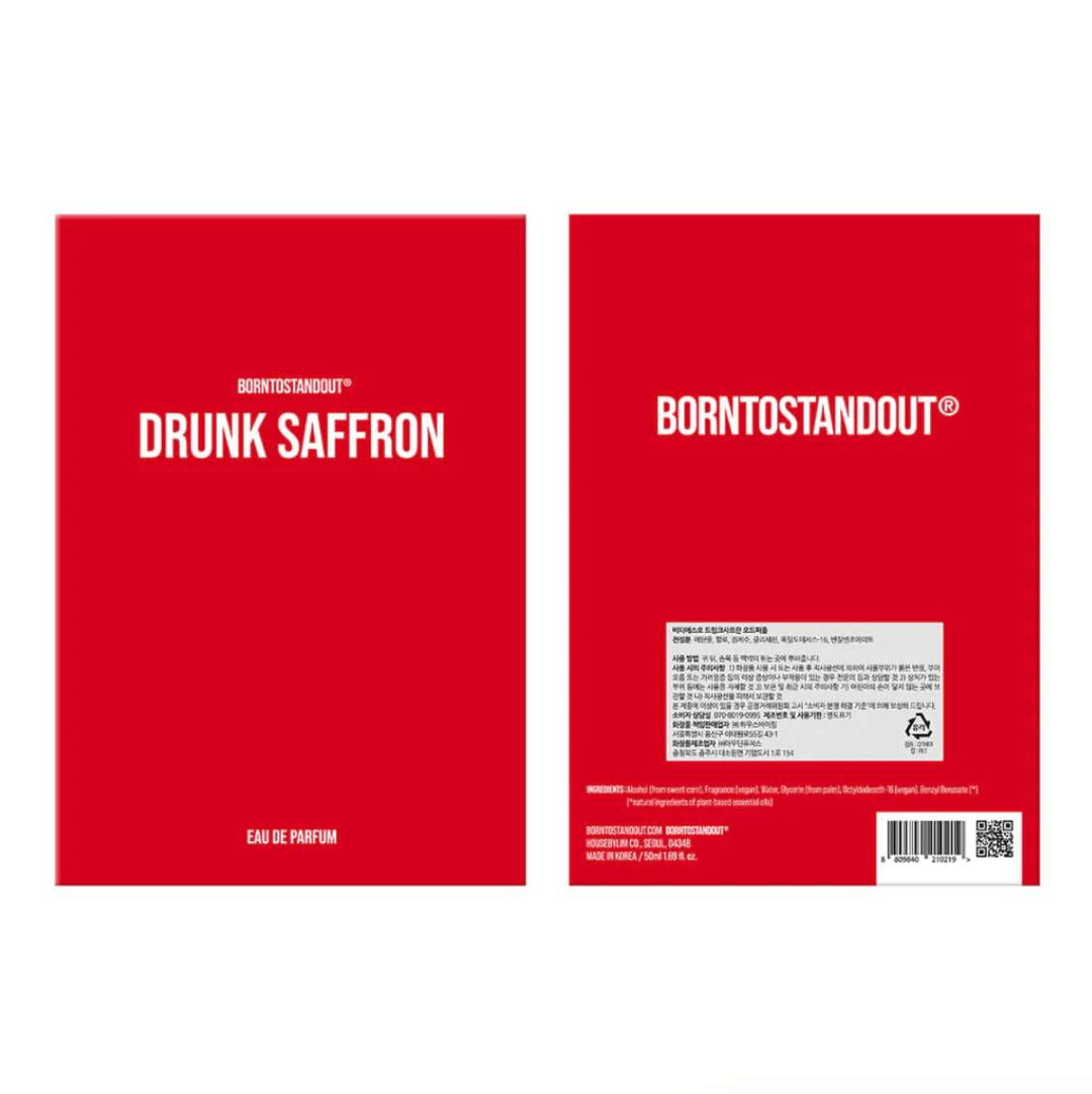 DRUNK SAFFRON - BORNTOSTANDOUT - INDIEHOUSE modern fragrances