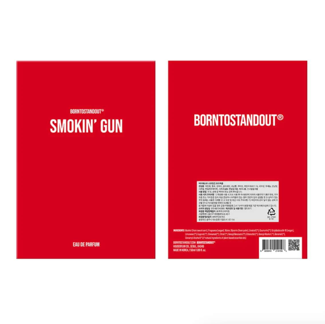 SMOKIN GUN - BORNTOSTANDOUT - INDIEHOUSE modern fragrances