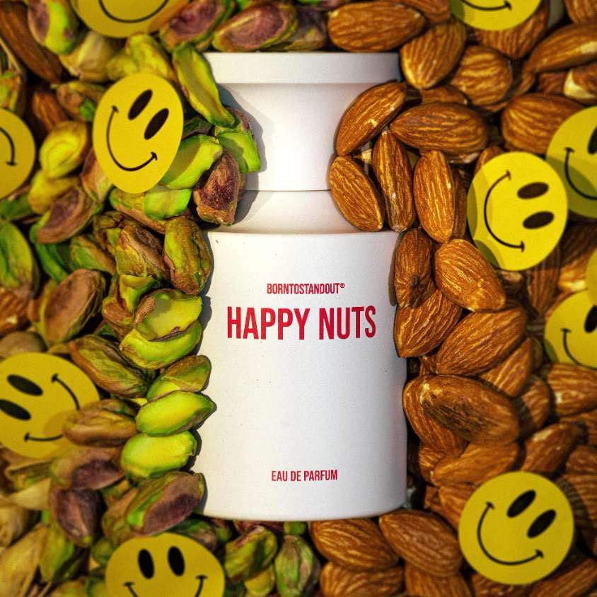 HAPPY NUTS - BORNTOSTANDOUT - INDIEHOUSE modern fragrances