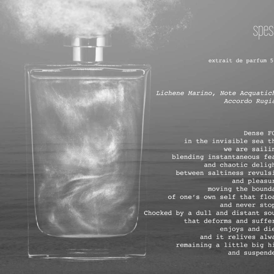 NEBBIA-SPESSA - Filippo Sorcinelli - INDIEHOUSE modern fragrances