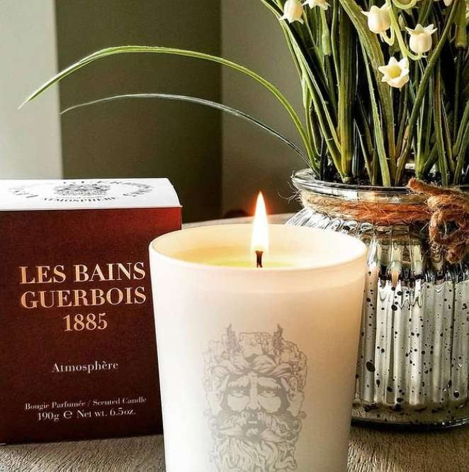 Scented Candle Atmosphère - Les Bains Guerbois - INDIEHOUSE modern fragrances