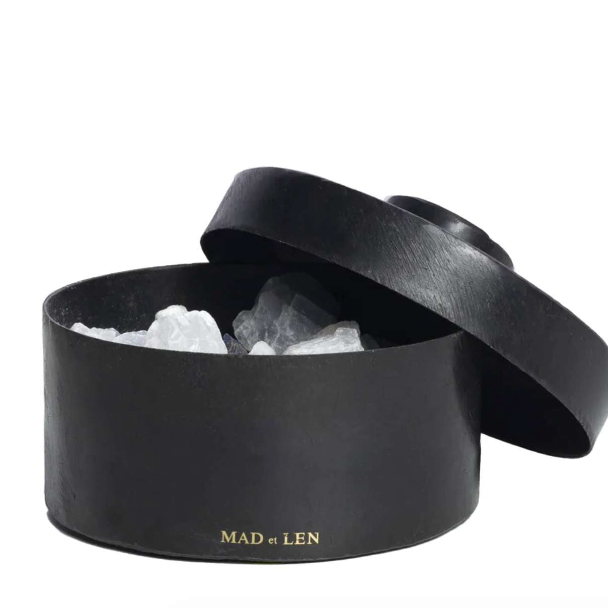 Mad et Len Blue Crystal Potpourri in Iron Vessel - Mad et Len - INDIEHOUSE modern fragrances