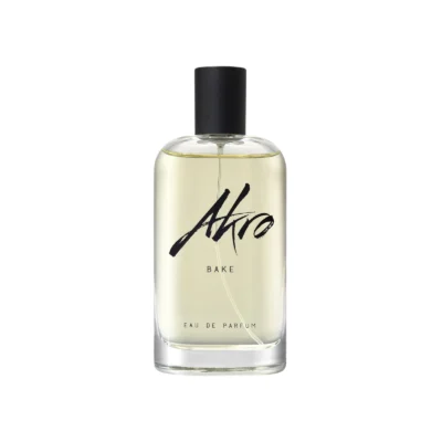 Akro BAKE – indulgent gourmand fragrance with buttery pastry, warm vanilla & brown sugar, evoking the scent of freshly baked perfection.