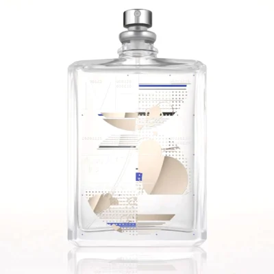 Molecule 01 + Iris by Escentric Molecules – elegant minimalist scent blending Iso E Super with creamy iris pallida for a powdered woody aura