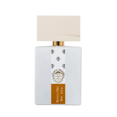Bianco Oro by Giardini di Toscana – spicy-amber fragrance with pink pepper, bergamot, rose, black pepper, patchouli and woody musks