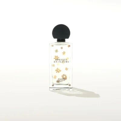 Afrique en Fleurs by Réserve en Afrique perfume bottle – radiant floral fragrance with jasmine, orange blossom, and creamy woods evoking modern African elegance.