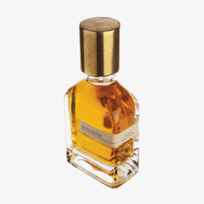 Bergamask by Orto Parisi perfume bottle – bold citrus musk fragrance with bergamot, musk, and cedar evoking raw freshness and magnetic energy.