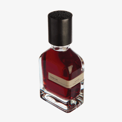 Terroni by Orto Parisi perfume bottle – smoky woody amber fragrance with raspberry, birch, and tonka evoking volcanic earth and depth.