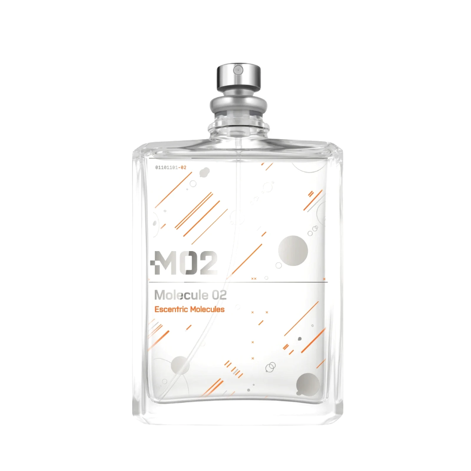 Molecule 02 by Escentric Molecules – radiant amber and musky perfume built around pure Ambroxan for minimalist sensuality.