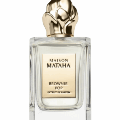 Brownie Pop by Maison Mataha perfume bottle – rich gourmand fragrance with chocolate, caramel, and vanilla evoking indulgence, warmth, and modern sweetness.
