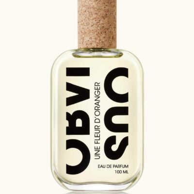 Une Fleur d’Oranger by Obvious Parfums perfume bottle – luminous floral fragrance with orange blossom, neroli, and petitgrain evoking Mediterranean warmth and joy.