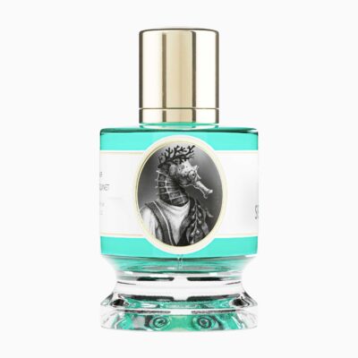 Seahorse by Zoologist perfume bottle – bright marine floral fragrance with seaweed, tuberose, and ambergris evoking ocean light and serenity.