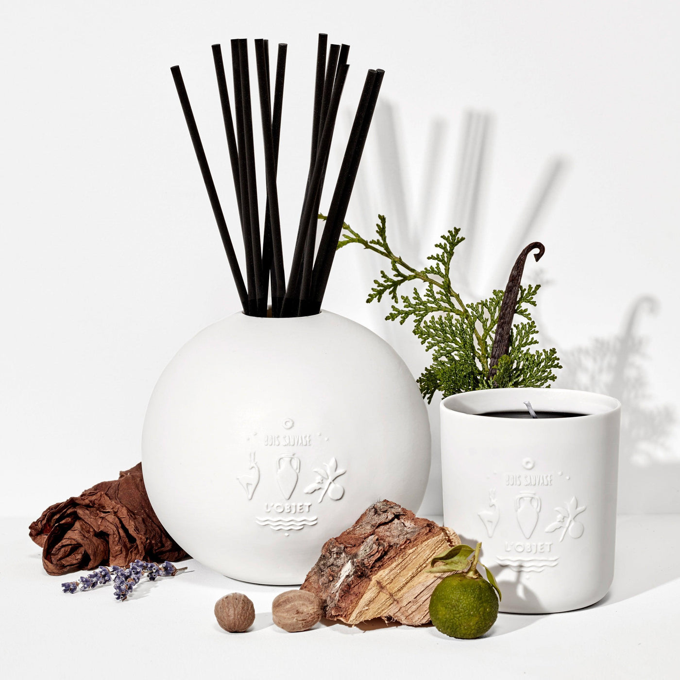 Bois Sauvage Porcelain Diffuser Set - Image 3